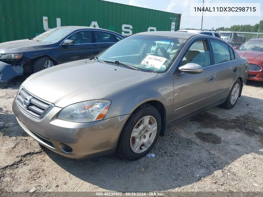 1N4AL11DX3C298715 2003 Nissan Altima 2.5 S