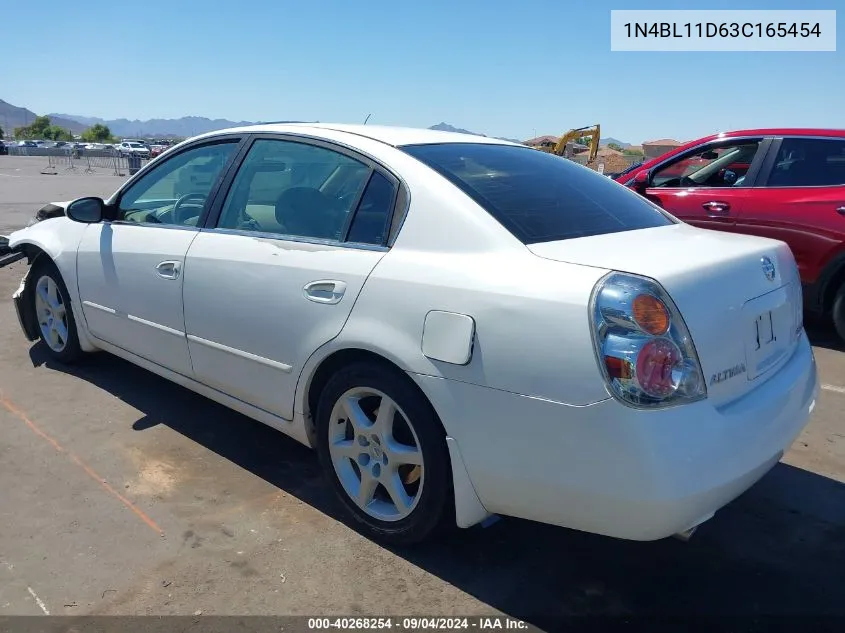 2003 Nissan Altima 3.5 Se VIN: 1N4BL11D63C165454 Lot: 40268254