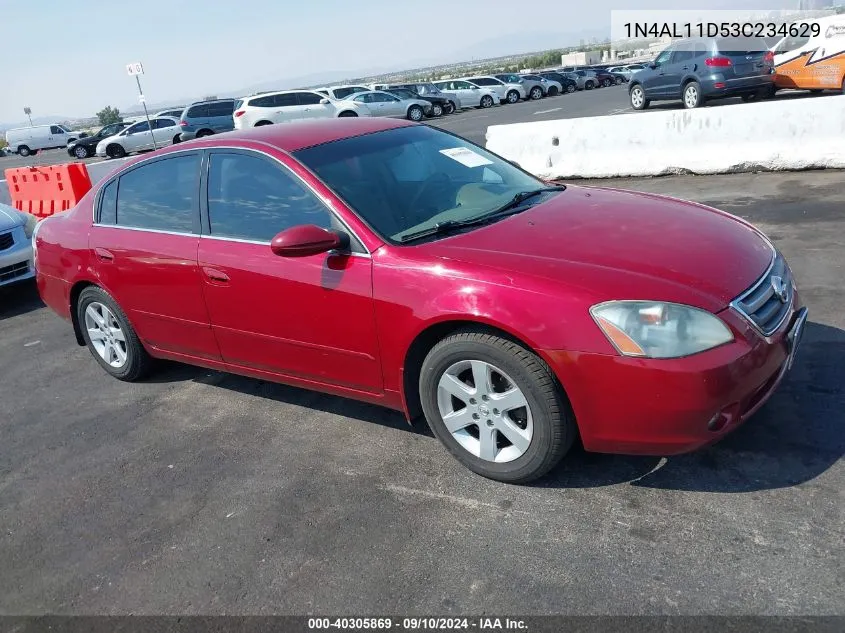 2003 Nissan Altima 2.5 S VIN: 1N4AL11D53C234629 Lot: 40305869