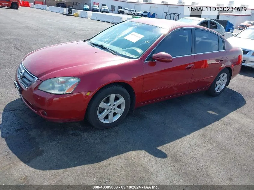 2003 Nissan Altima 2.5 S VIN: 1N4AL11D53C234629 Lot: 40305869