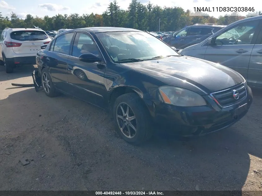 2003 Nissan Altima 2.5 S VIN: 1N4AL11D83C303846 Lot: 40492448