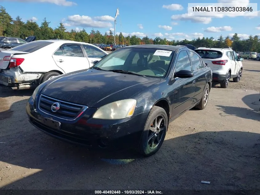 2003 Nissan Altima 2.5 S VIN: 1N4AL11D83C303846 Lot: 40492448