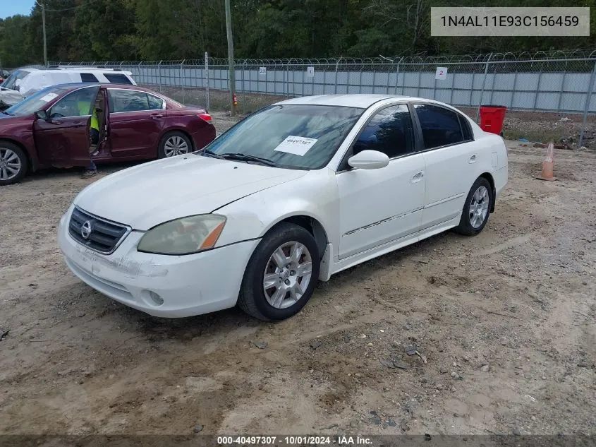 2003 Nissan Altima 2.5 S VIN: 1N4AL11E93C156459 Lot: 40497307