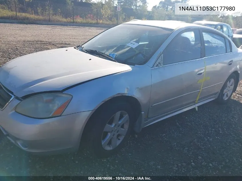 1N4AL11D53C177980 2003 Nissan Altima 2.5 Sl