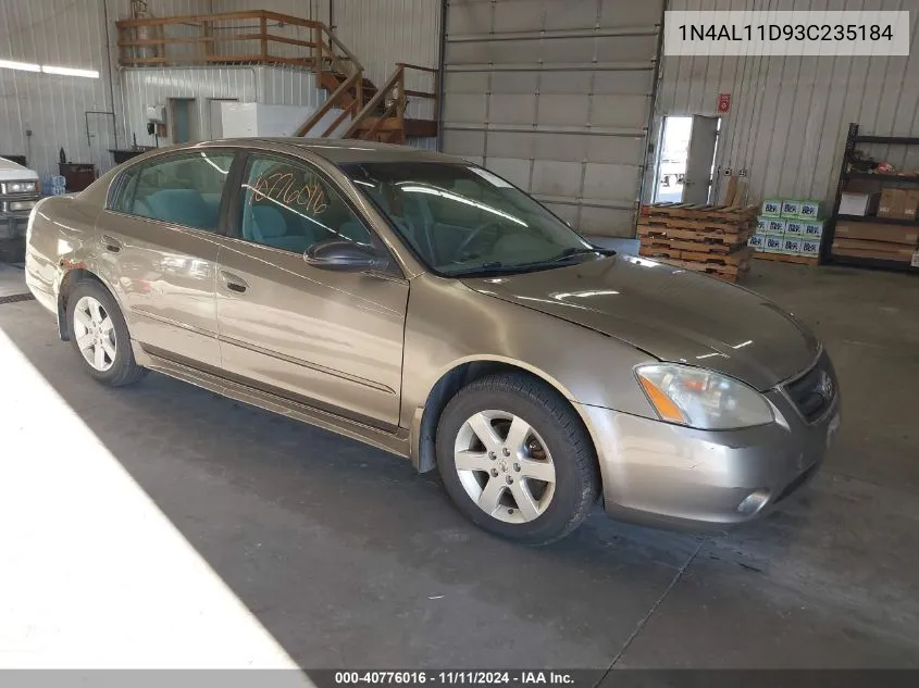 2003 Nissan Altima 2.5 S VIN: 1N4AL11D93C235184 Lot: 40776016