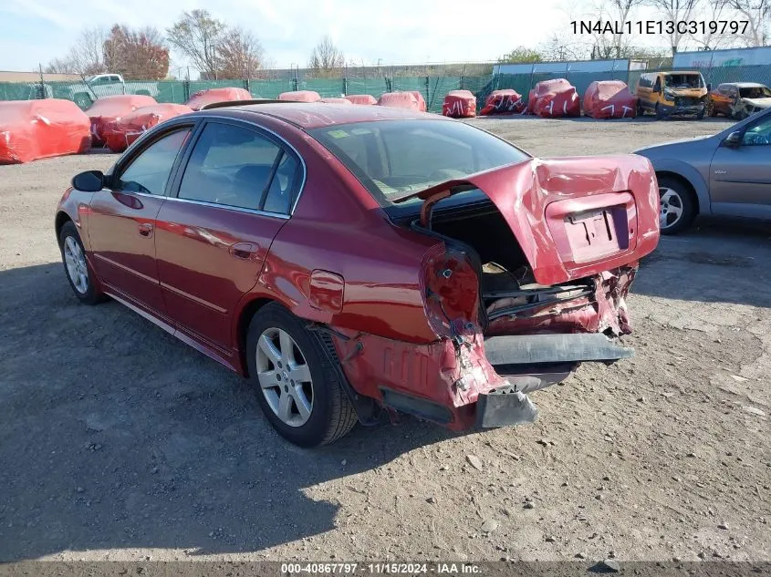 1N4AL11E13C319797 2003 Nissan Altima 2.5 Sl