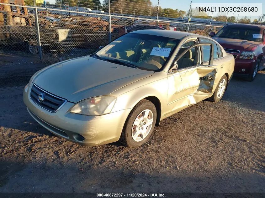 2003 Nissan Altima 2.5 S VIN: 1N4AL11DX3C268680 Lot: 40872297