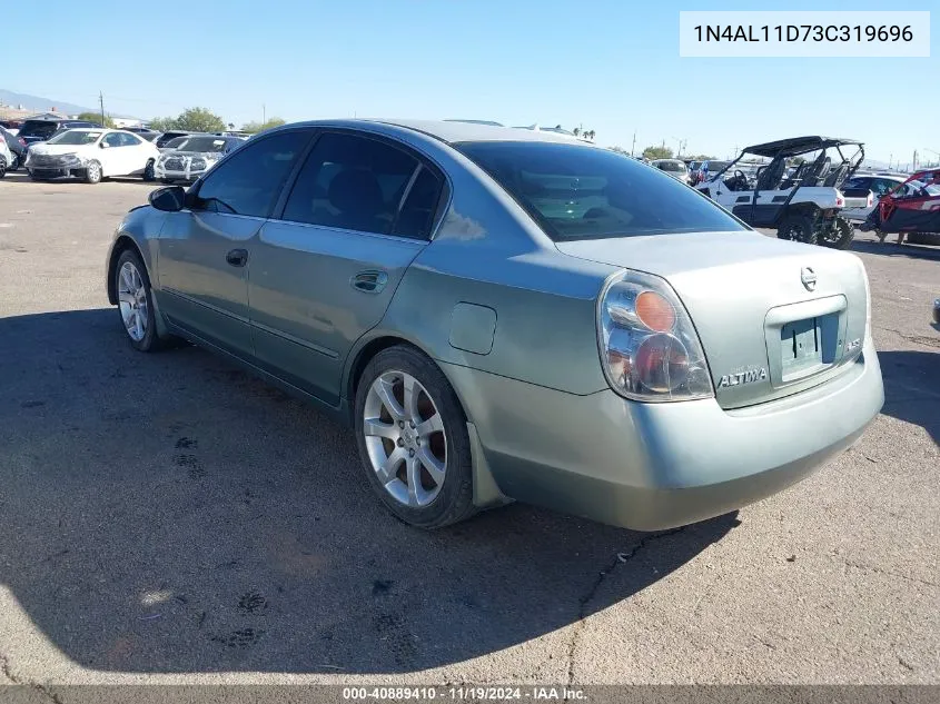 2003 Nissan Altima 2.5 S VIN: 1N4AL11D73C319696 Lot: 40889410