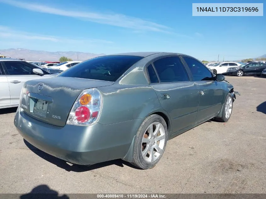 2003 Nissan Altima 2.5 S VIN: 1N4AL11D73C319696 Lot: 40889410