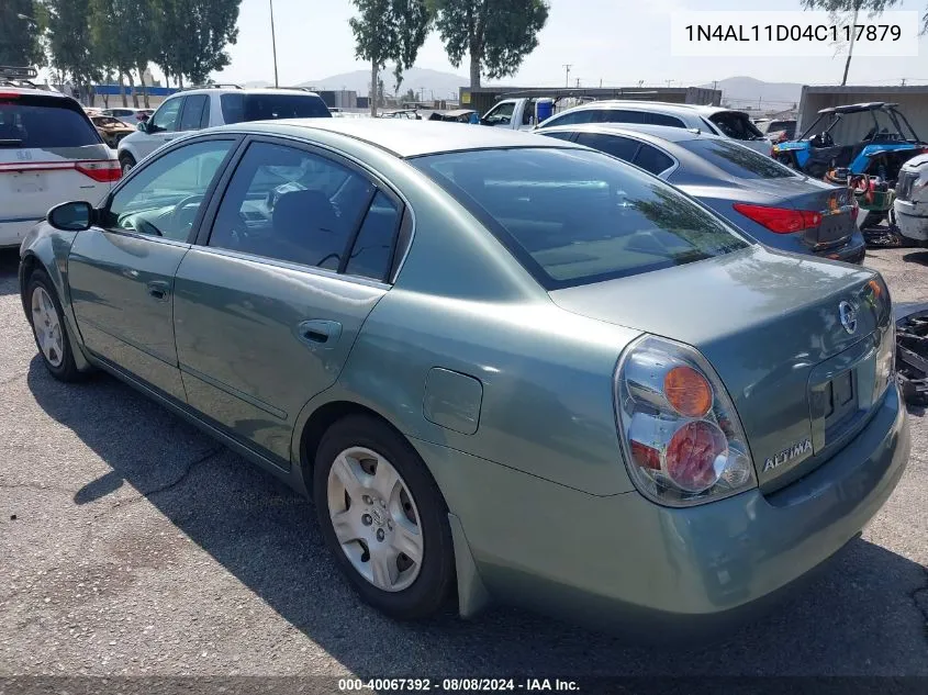 1N4AL11D04C117879 2004 Nissan Altima 2.5 S