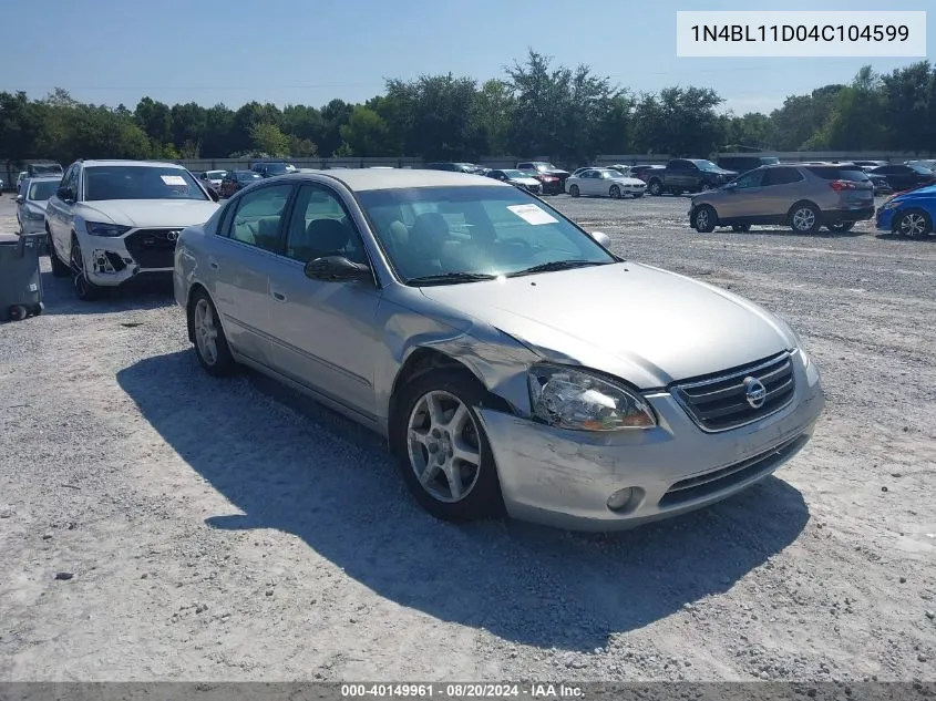 1N4BL11D04C104599 2004 Nissan Altima Se