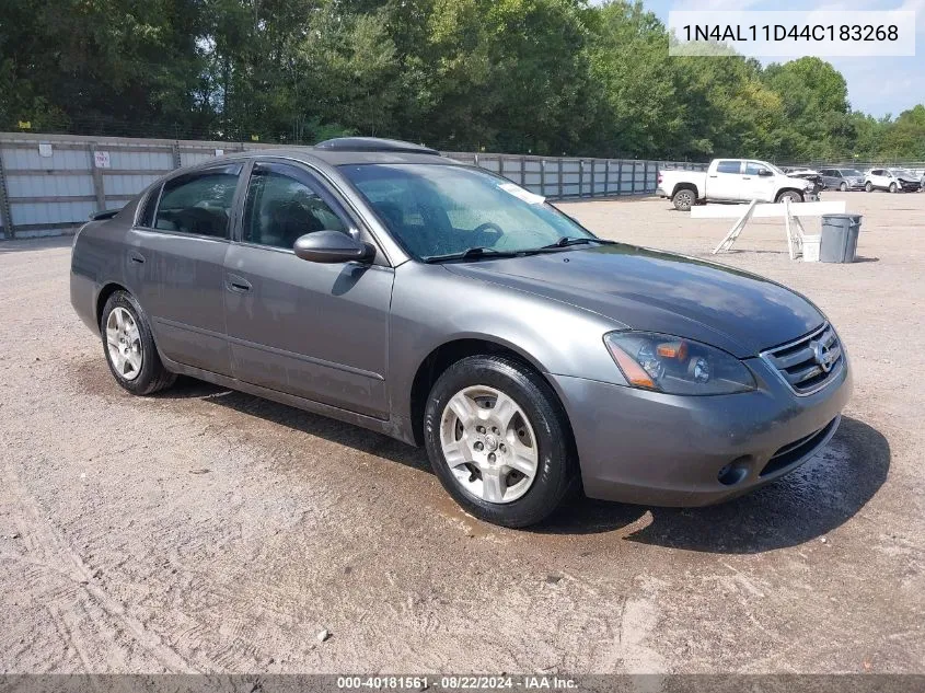 2004 Nissan Altima 2.5 S VIN: 1N4AL11D44C183268 Lot: 40181561