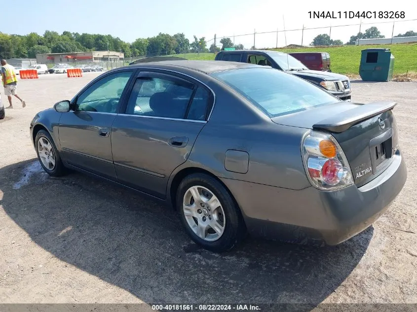 2004 Nissan Altima 2.5 S VIN: 1N4AL11D44C183268 Lot: 40181561