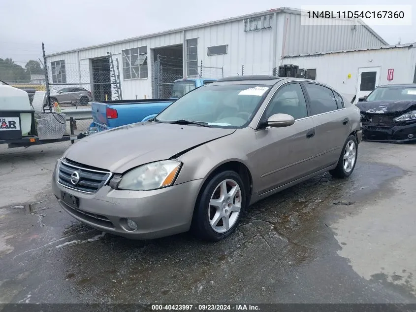 1N4BL11D54C167360 2004 Nissan Altima 3.5 Se