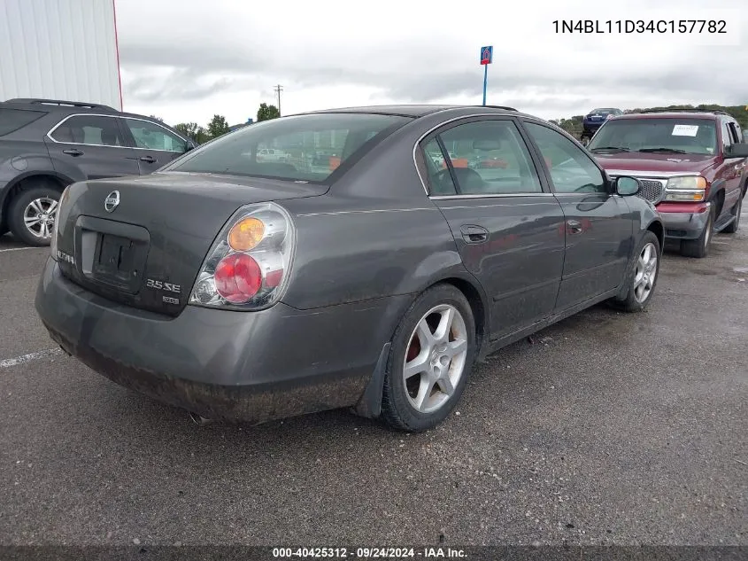 2004 Nissan Altima 3.5 Se VIN: 1N4BL11D34C157782 Lot: 40425312