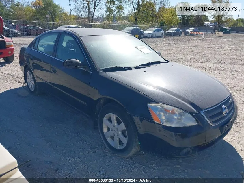 2004 Nissan Altima 2.5 S VIN: 1N4AL11D44C187773 Lot: 40580139