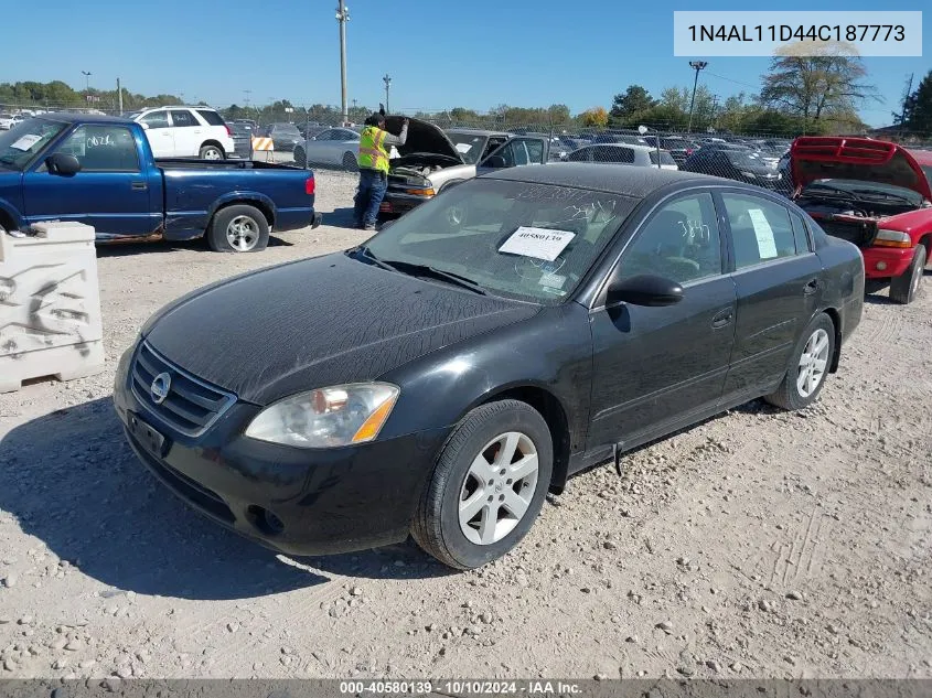 2004 Nissan Altima 2.5 S VIN: 1N4AL11D44C187773 Lot: 40580139