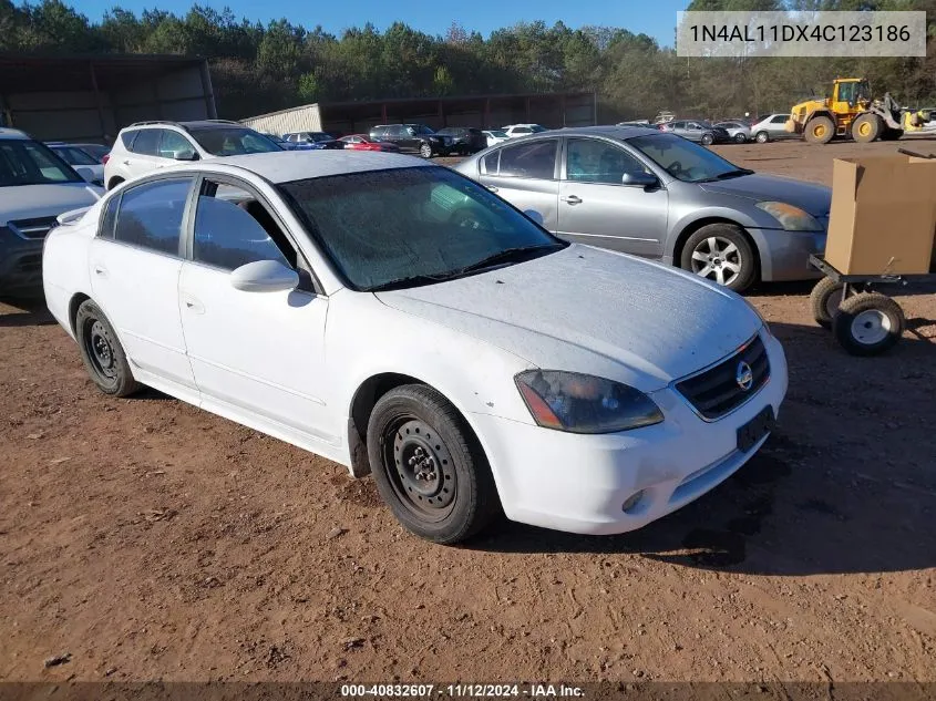 2004 Nissan Altima S VIN: 1N4AL11DX4C123186 Lot: 40832607