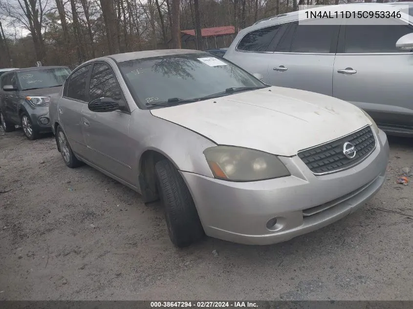 2005 Nissan Altima 2.5 S VIN: 1N4AL11D15C953346 Lot: 38647294