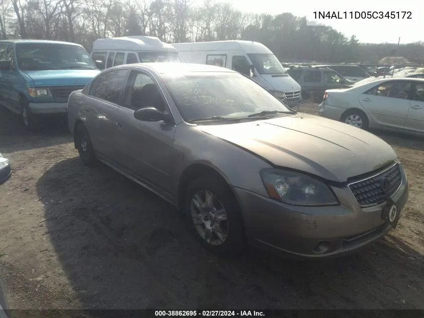 1N4AL11D05C345172 2005 Nissan Altima 2.5 S