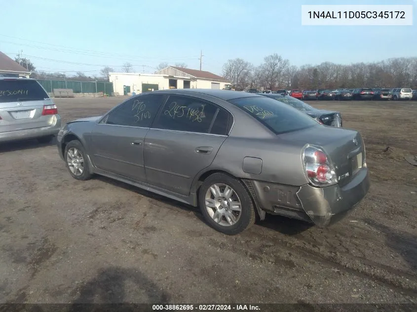 1N4AL11D05C345172 2005 Nissan Altima 2.5 S