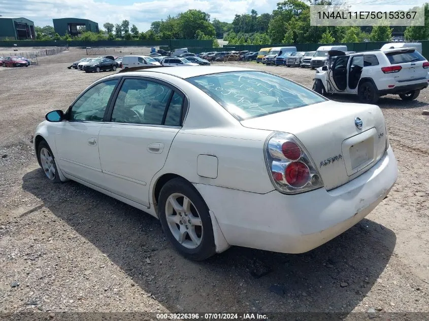 2005 Nissan Altima 2.5 S VIN: 1N4AL11E75C153367 Lot: 39226396