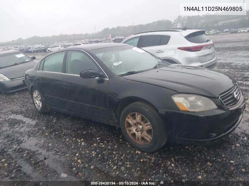 2005 Nissan Altima 2.5 S VIN: 1N4AL11D25N469805 Lot: 39430194