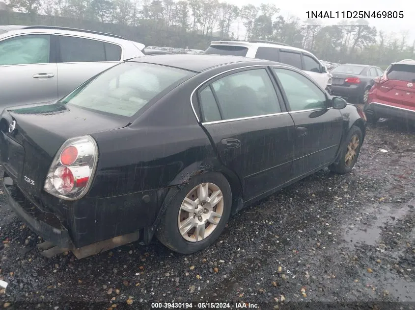 1N4AL11D25N469805 2005 Nissan Altima 2.5 S