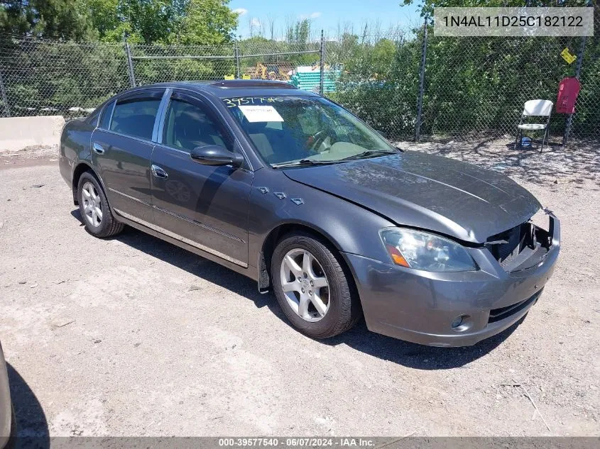 2005 Nissan Altima 2.5 S VIN: 1N4AL11D25C182122 Lot: 39577540