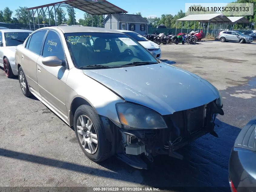 2005 Nissan Altima 2.5 S VIN: 1N4AL11DX5C393133 Lot: 39705228