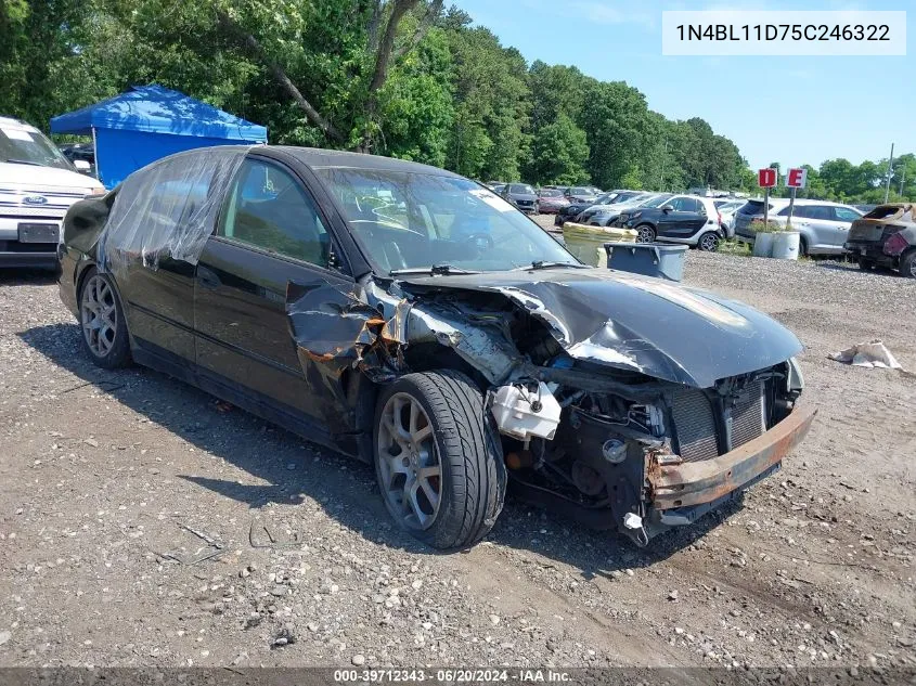 1N4BL11D75C246322 2005 Nissan Altima 3.5 Se-R