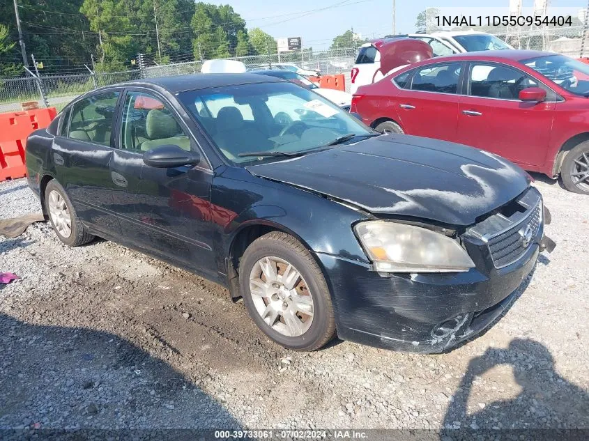 2005 Nissan Altima 2.5 S VIN: 1N4AL11D55C954404 Lot: 39733061