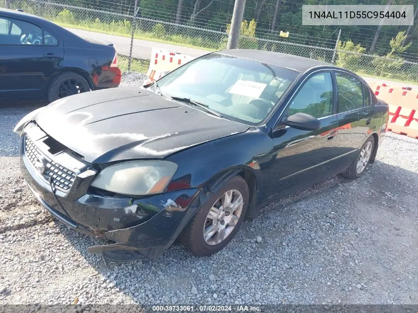 2005 Nissan Altima 2.5 S VIN: 1N4AL11D55C954404 Lot: 39733061