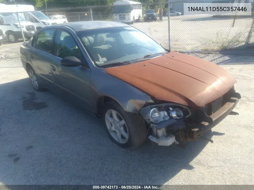 2005 Nissan Altima 2.5 S VIN: 1N4AL11D55C357446 Lot: 39742173