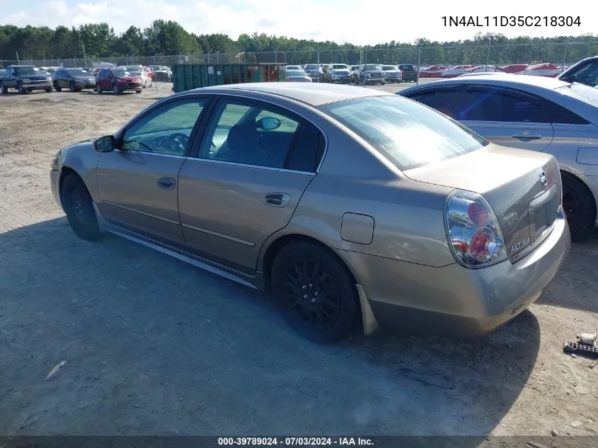 1N4AL11D35C218304 2005 Nissan Altima 2.5 S