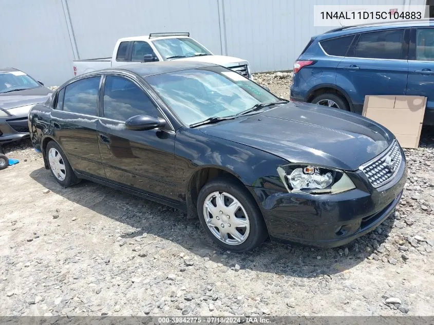 2005 Nissan Altima 2.5 S VIN: 1N4AL11D15C104883 Lot: 39842775