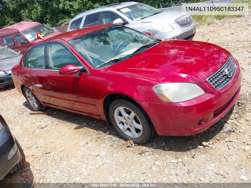 2005 Nissan Altima 2.5 S VIN: 1N4AL11D95C183347 Lot: 39847319