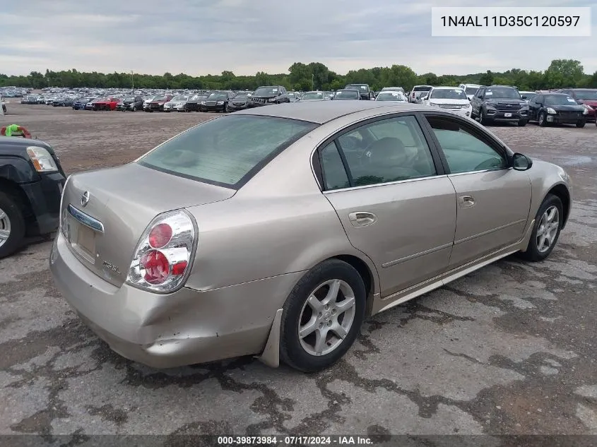 1N4AL11D35C120597 2005 Nissan Altima 2.5 S