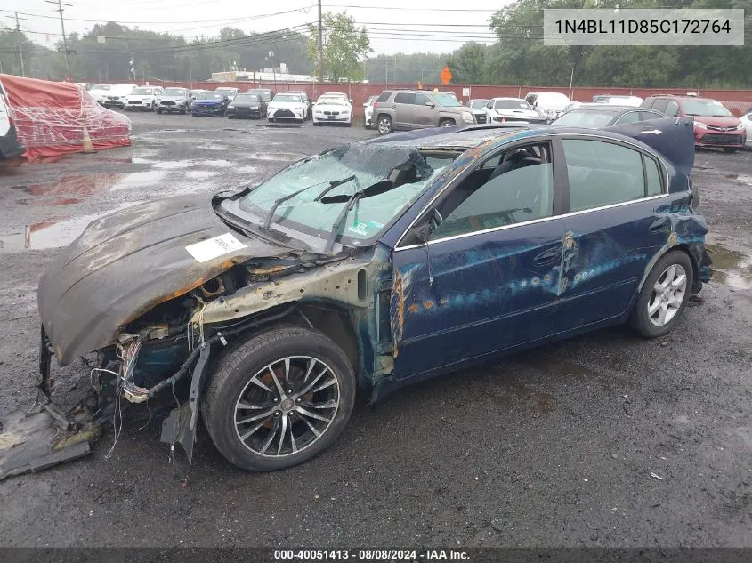 1N4BL11D85C172764 2005 Nissan Altima 3.5 Se