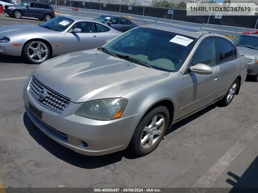 1N4BL11DX5C367619 2005 Nissan Altima 3.5 Sl