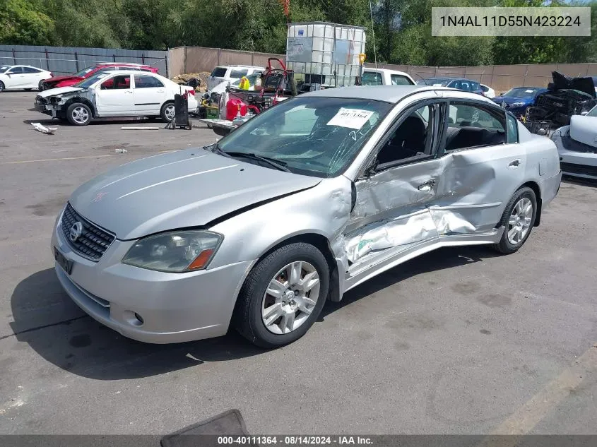 1N4AL11D55N423224 2005 Nissan Altima 2.5 S