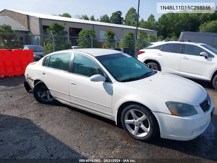 1N4BL11D15C298366 2005 Nissan Altima Se/Sl/Se-R