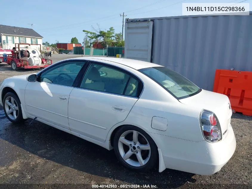 1N4BL11D15C298366 2005 Nissan Altima Se/Sl/Se-R