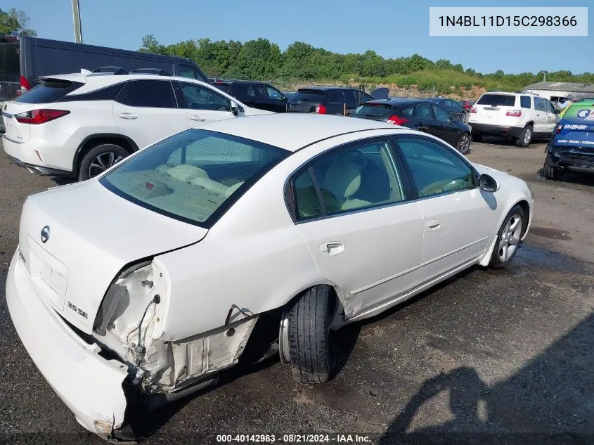 1N4BL11D15C298366 2005 Nissan Altima Se/Sl/Se-R