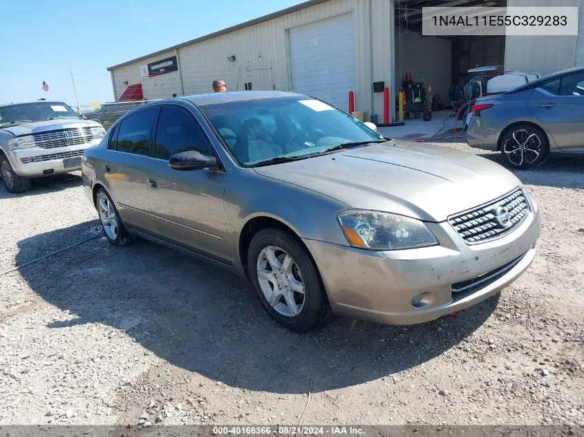 2005 Nissan Altima 2.5 S VIN: 1N4AL11E55C329283 Lot: 40166366