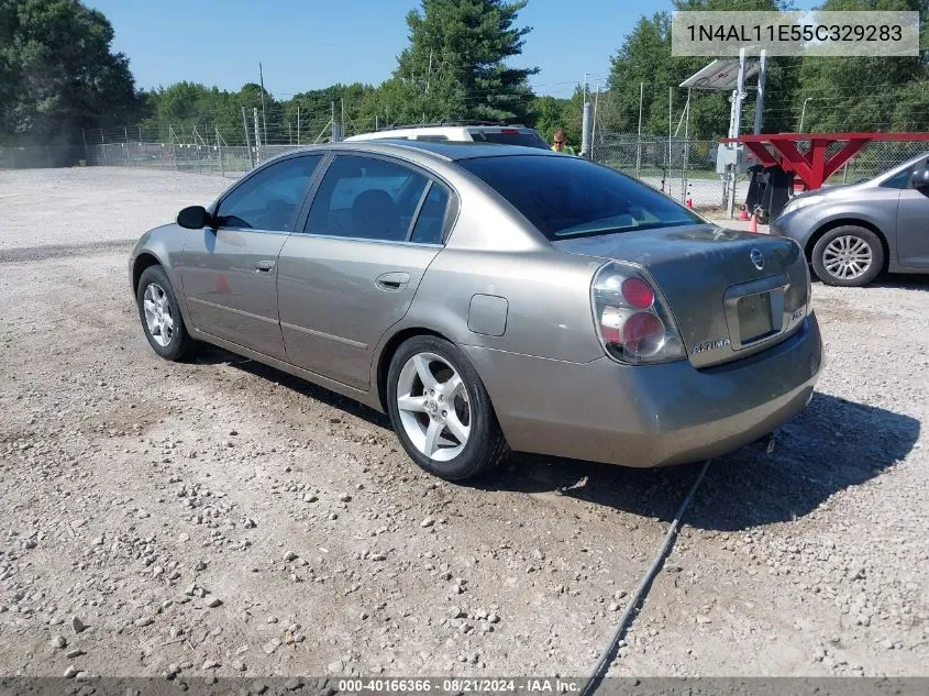 2005 Nissan Altima 2.5 S VIN: 1N4AL11E55C329283 Lot: 40166366