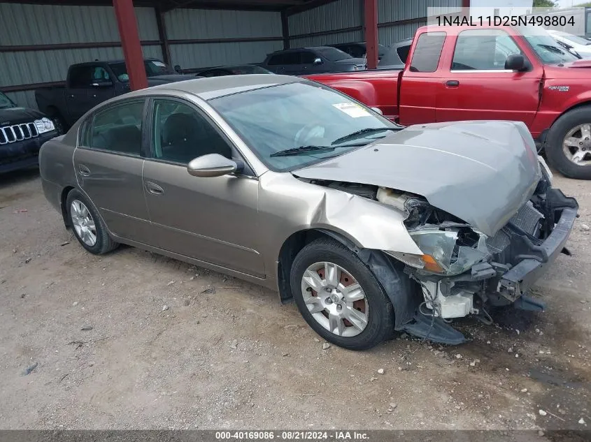 2005 Nissan Altima 2.5 S VIN: 1N4AL11D25N498804 Lot: 40169086