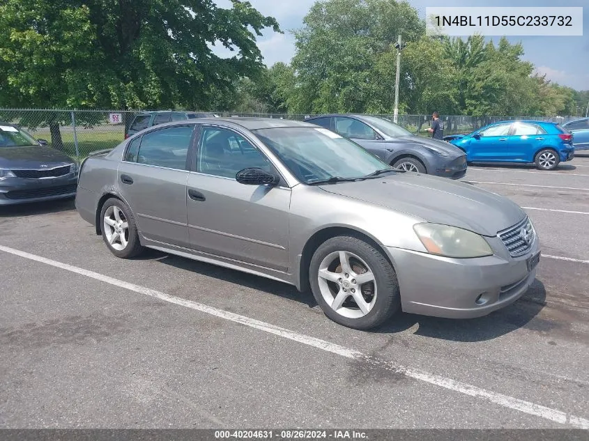 2005 Nissan Altima 3.5 Se VIN: 1N4BL11D55C233732 Lot: 40204631