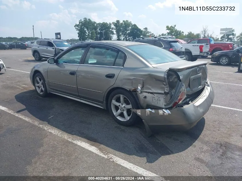 2005 Nissan Altima 3.5 Se VIN: 1N4BL11D55C233732 Lot: 40204631