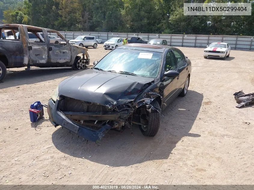 2005 Nissan Altima 3.5 Se VIN: 1N4BL11DX5C299404 Lot: 40213019